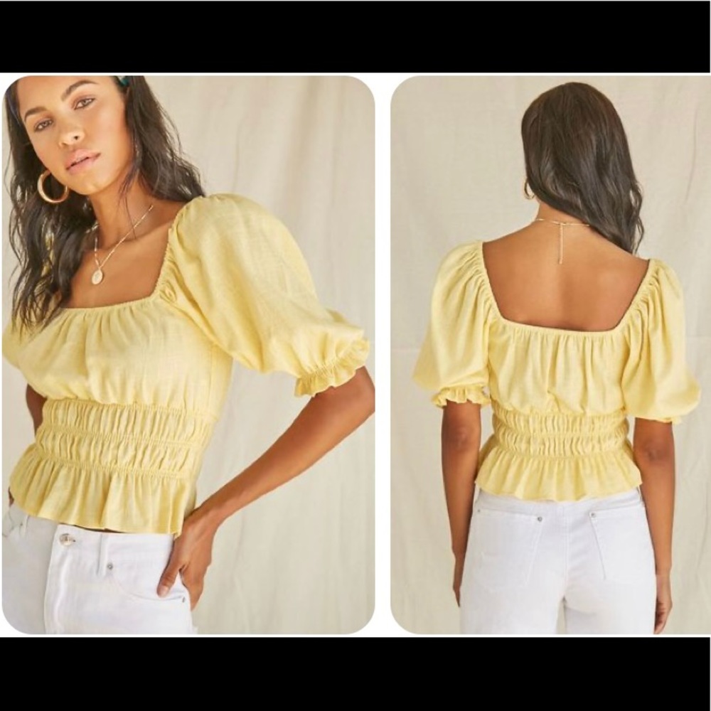 🌾Puff sleeve top
